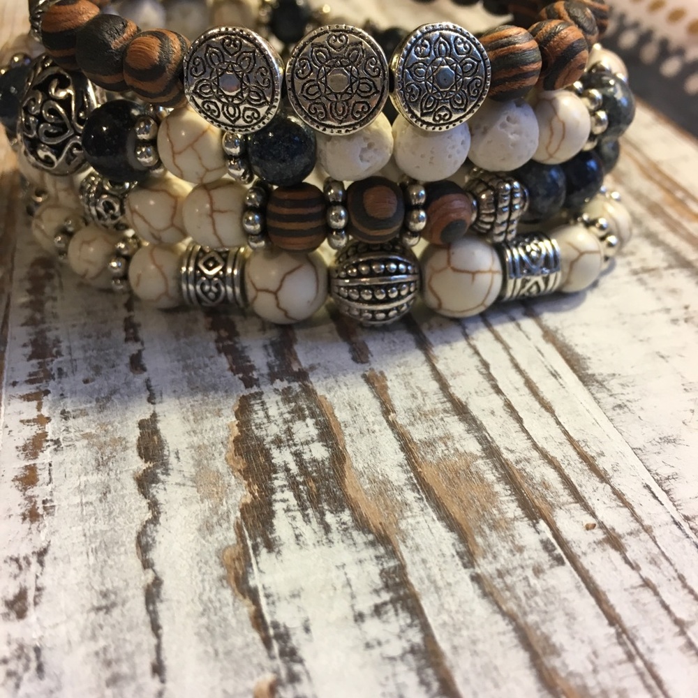 Boho Essential Oil Diffuser Stack~Handmade